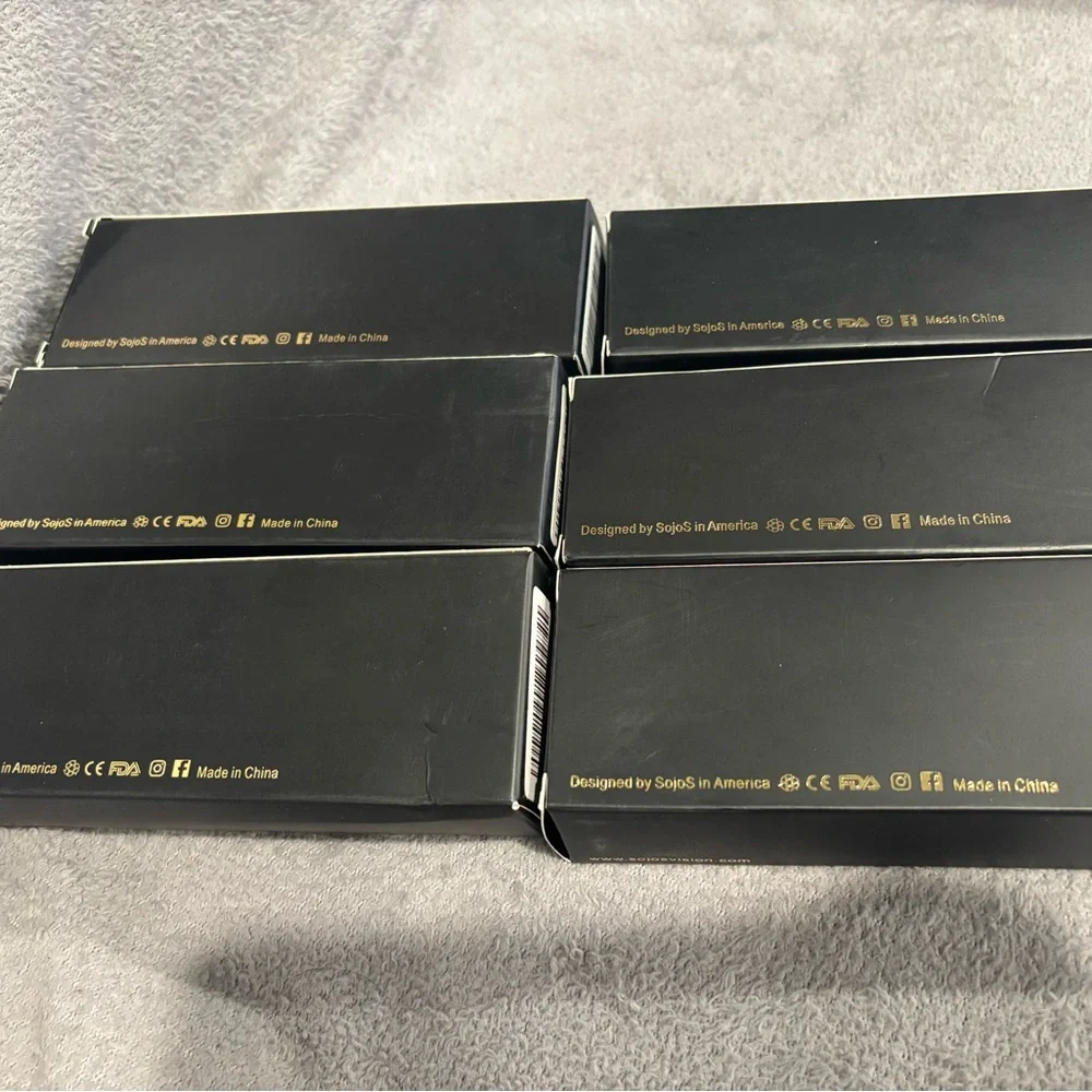 Bulk lot of 6 SOJOS sunglasses- round and square‎